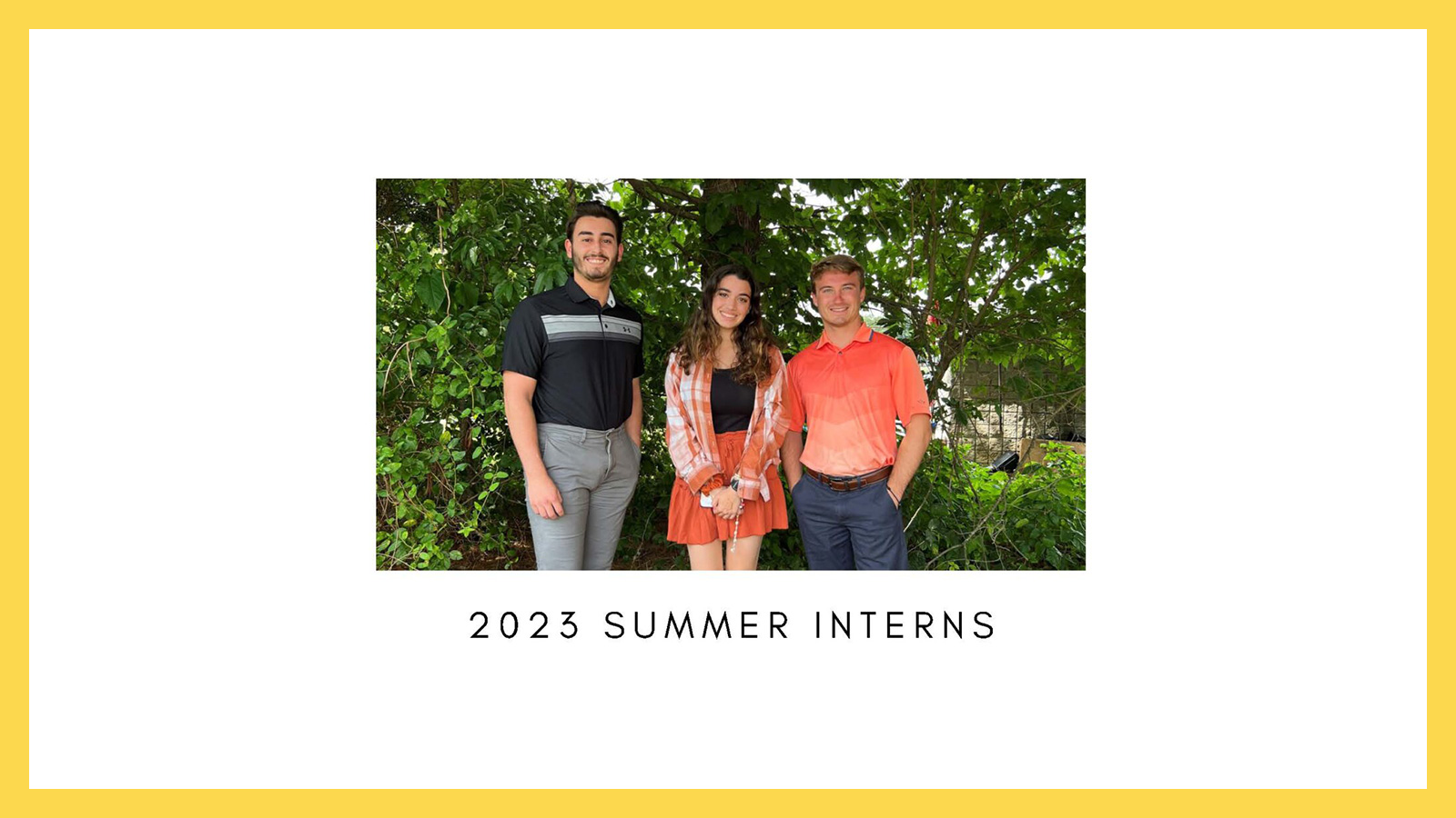 2023 Summer Internship Program